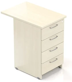 Kontajner Visio 70 x 47 cm - 4 zásuvky, javor