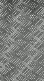 ZÁVES NA KRÚŽKOCH OLETA 140X250 CM VZOROVANÁ