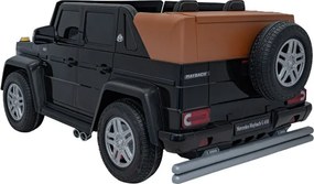 Elektrické autíčko Mercedes Benz MAYBACH G650 STRONG čierne