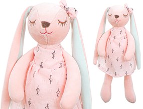 Plyšový králik maskot ružový 35cm