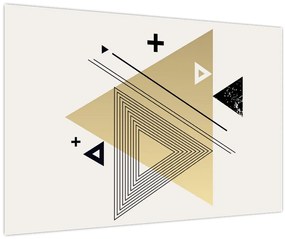 Obraz - Geometrické tvary N⁰4 (90x60 cm)