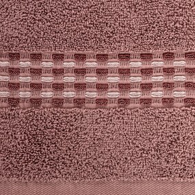 BAVLNENÝ UTERÁK RIVA SADA 6KS 30X50 CM STARORUŽOVÁ