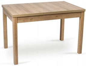 JAKS Rozkladací stôl Skubi 120-160 cm dub Riviera