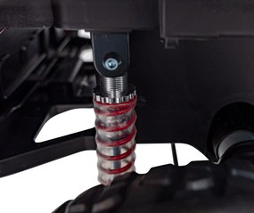 Ramiz OFF-ROAD 3.0 terénne auto pre deti čierne + diaľkové ovládanie + pomalý štart + pásy + LED audio