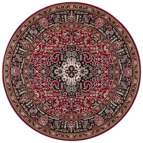 Nouristan - Hanse Home koberce Kruhový koberec Mirkan 104095 Red - 160x160 (priemer) kruh cm