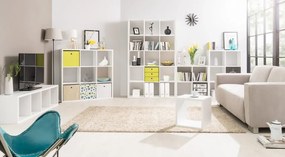 Regál Max, 2x2 priehradky, biely