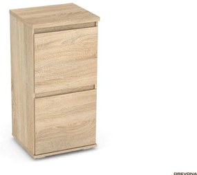 Drevona, komoda, REA AMY 16, dub bardolino