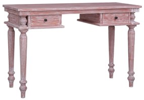 Písací stôl 115x50x78 cm masívne mahagónové drevo