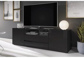 TV skrinka/stolík Boss  (čierna). Akcia -16%. Vlastná spoľahlivá doprava až k Vám domov. 1098620
