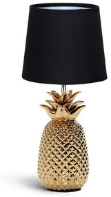 Aigostar - Stolná lampa 1xE14/40W/230V zlatá/čierna