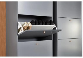 Sivá výklopná skrinka na topánky Mistral - Hammel Furniture