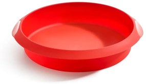 Červená silikónová forma na pečenie Lékué, ⌀ 24 cm