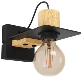 Eglo 43753 - Nástenné svietidlo BRAMERTON 1xE27/40W/230V