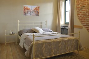 IRON-ART AMALFI - nežná kovová posteľ 160 x 200 cm, kov