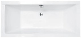 Besco Quadro Slim obdĺžniková vaňa slim 175x79 cm biela #WAQ-175-SL