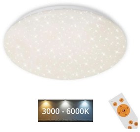 Brilo Brilo - LED Stmievateľné stropné svietidlo STARRY SKY LED/22W/230V 3000-6000K + DO BL1216