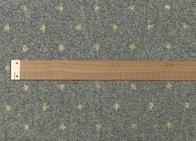 Koberce Breno Metrážny koberec AKZENTO NEW 92, šíře role 400 cm, sivá, viacfarebná