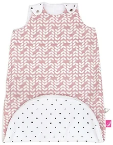 Vak spací 2v1 ZIP-A-Round Beige mušelínový Pink Classics 3-18m 0,5 tog