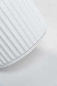 Vysoká váza VERTIGO, sklolaminát, výška 80 cm, biely mat