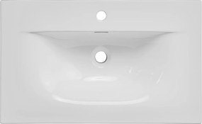 Comad Nábytkové keramické umývadlo SKY 80-8099, 81x46 cm, biela lesklá