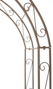 Oblúk na ruže Lena - Hnedá antik