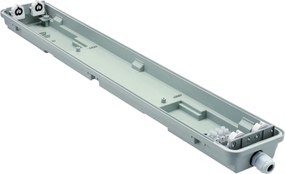 Sada 2 hermetických svietidiel 120 cm + LED trubice pre dielňu a garáž