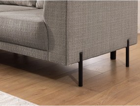 Taupe ženilková rohová pohovka (ľavý roh/do L) Mauris – Ropez