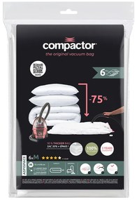 Vákuové vrecia v súprave 6 ks Vacuum M – Compactor