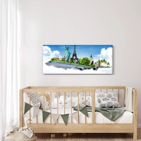 Obraz - Cesta okolo sveta (120x50 cm)