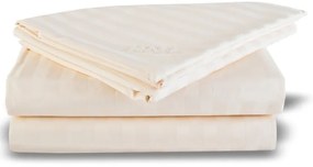 Plachta posteľná pevná damašková 140x220 krémová EMI