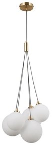 ITALUX PND-54456-5-HB - Luster na lanku PERLOS 5xG9/5W/230V