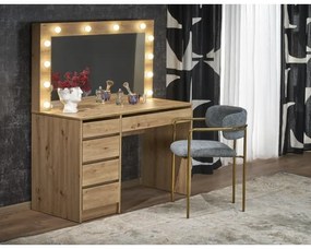 Toaletný stolík AMORIO dub artisan