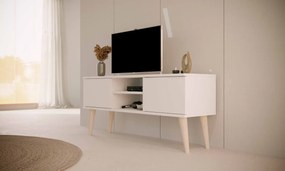 TV stolík TORONTO 120 cm biely