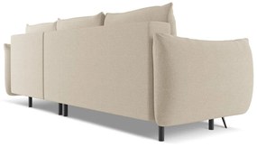 Béžová rohová pohovka (pravý roh) Malie – Makamii