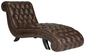 furniture-nabytek.cz - Masívna pohovka Chesterfield Bedford, pravá koža, hnedá