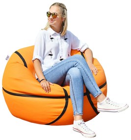 Sedací vak basketbalová lopta EMI