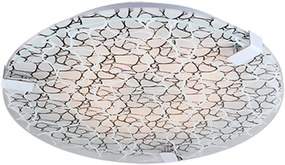 CLX Nástenné / stropné moderné LED osvetlenie BOLOGNA, 18W, studená biela, 40cm, okrúhle