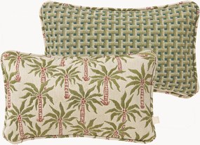 Ručne vyrobený exteriérový obojstranný vankúš Laura