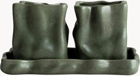 Kuchynské dózy's podnosom Tray, 3 ks