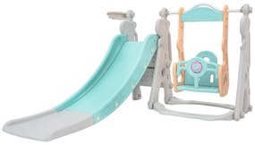Detské ihrisko 3 v 1 s hojdačkou a šmykľavkou  ZOG.GB-008