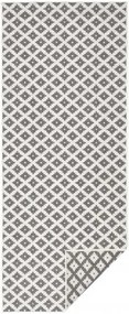 NORTHRUGS - Hanse Home koberce Kusový koberec Twin-Wendeteppiche 103126 grau creme - 80x150 cm