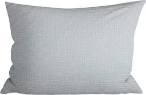 Mušelínová obliečka na vankúš MUSSARI 50x70 cm, svetlosivá