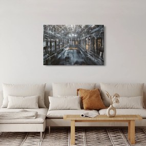 Obraz interiéru starej budovy (90x60 cm)