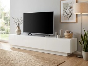 TV stolík DOLCE 180 cm, biela