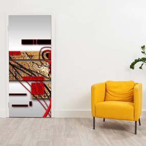 Fototapeta na dvere - Abstrakcia (95x205cm)