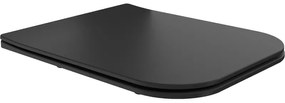 Mexen, Mexen Madox deska wolnoopadająca slim, duroplast, czarna mat - 39154085