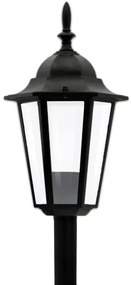 Vonkajšia lampa 1xE27/20W/230V IP43 96,5 cm čierna