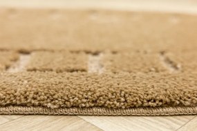 Kúpeľňový koberček Ocean béžový ovál