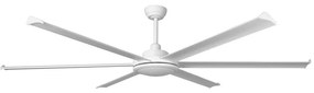 FARO 34202 - Stropný ventilátor ROTTERDAM XL biela pr. 200 cm + diaľkové ovládanie