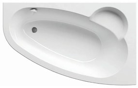 Ravak C451000000 - Rohová vaňa ASYMMETRIC 150x100 cm akrylát/biela